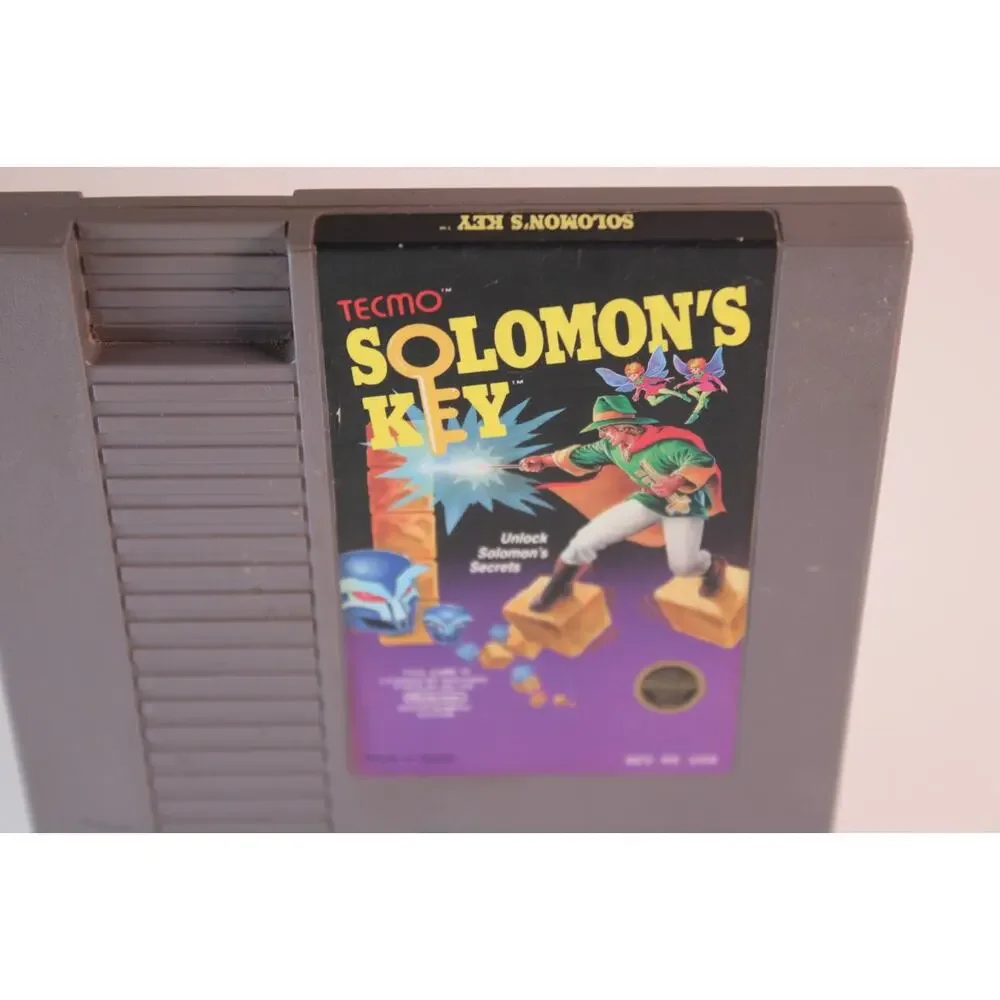 Solomon's Key (NES Nintendo Entertainment System) Game Only, Tested/Works
